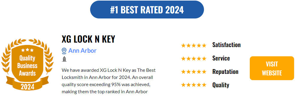 XG Lock N Key - #1 Best Rated 2024 according to Quality Business Awards